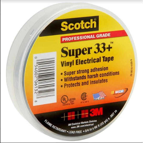 Vinyl Electrical Tape Scotch Super 33+