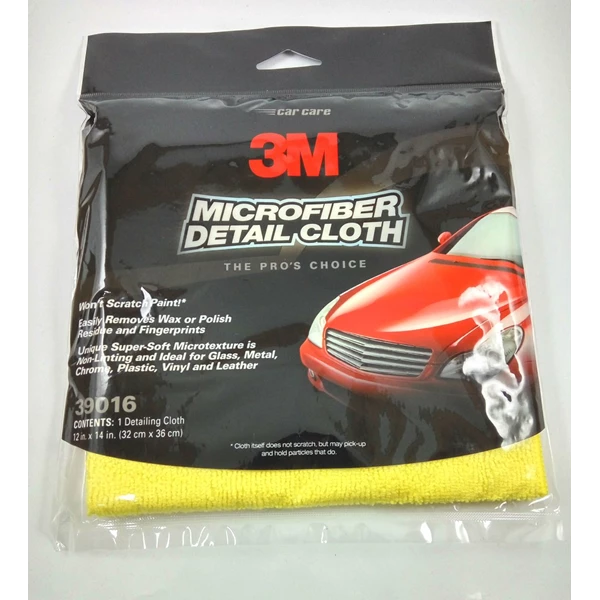 Lap Microfiber 3M 39016 Detail Cloth (Lap Mobil)