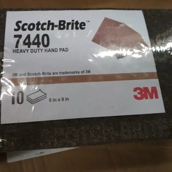 7440 Scotch-Brite™ Heavy Duty Hand Pad 6 in x 9 in