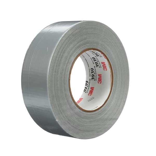 3M™ 3939 Heavy Duty Duct Tape Silver 48 mm x 54.8 m 9.0 mil