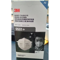 Masker Pernapasan 3M KN95 P2 9501+ 